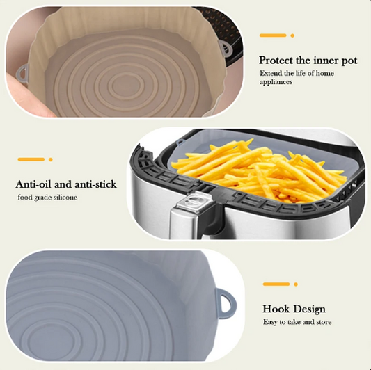 Reusable Air Fryer Silicone Pot